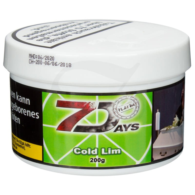 7 Days Platin Tabak - Cold Lim 200 g unter ohne Kategorie