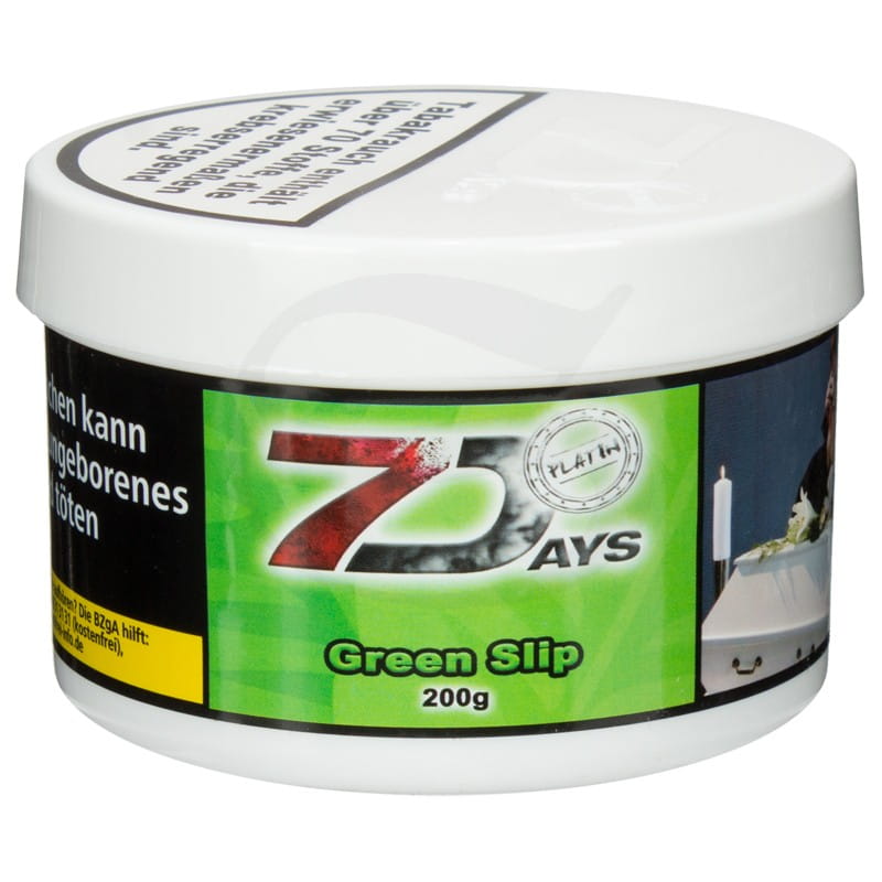 7 Days Platin Tabak - Green Slip 200 g unter ohne Kategorie