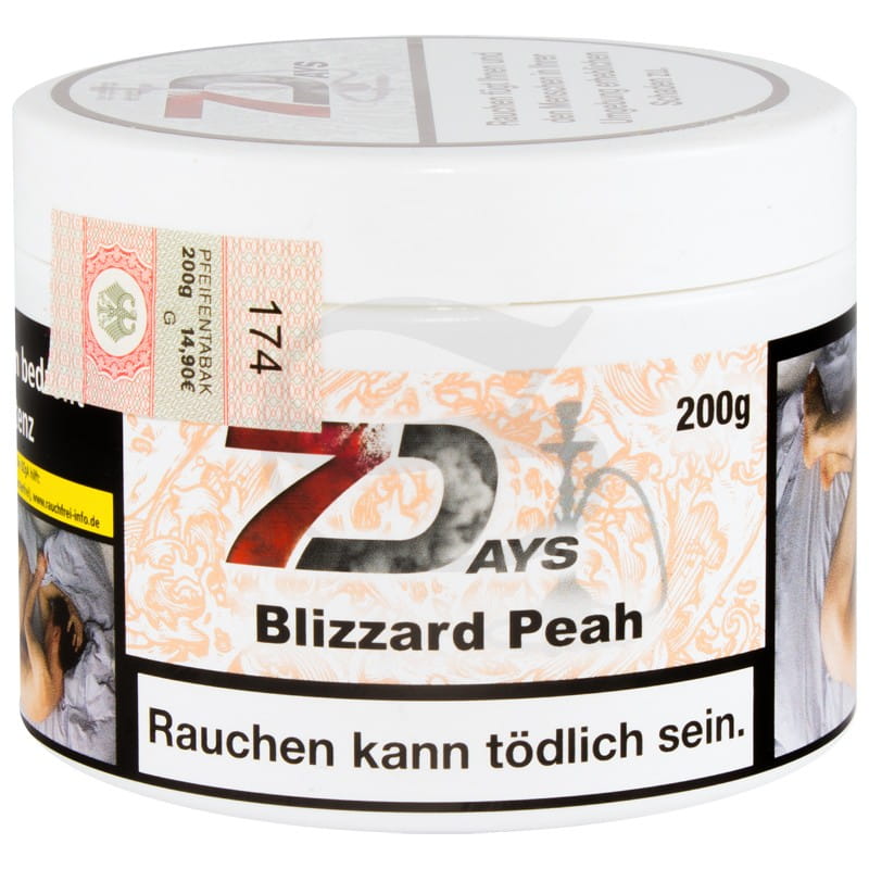 7 Days Tabak - Blizzard Peah 200 g