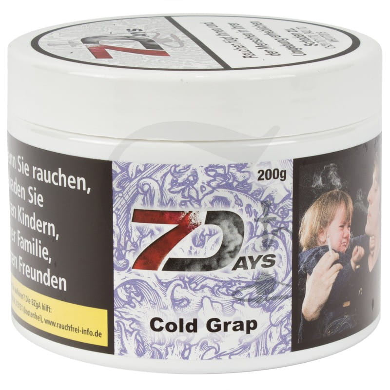 7 Days Tabak - Cold Grap 200 g