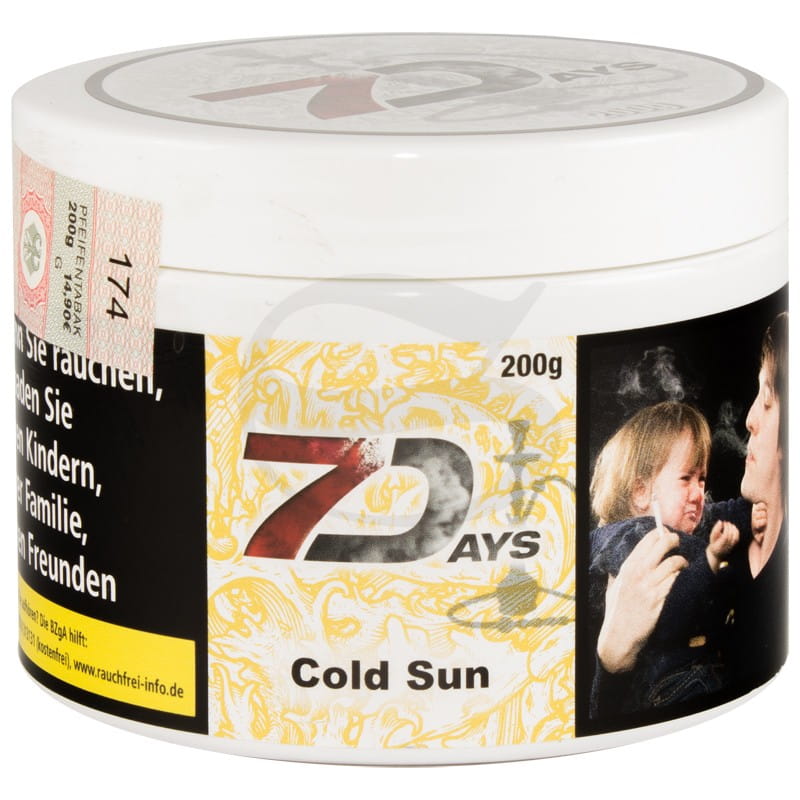 7 Days Tabak - Cold Sun 200 g