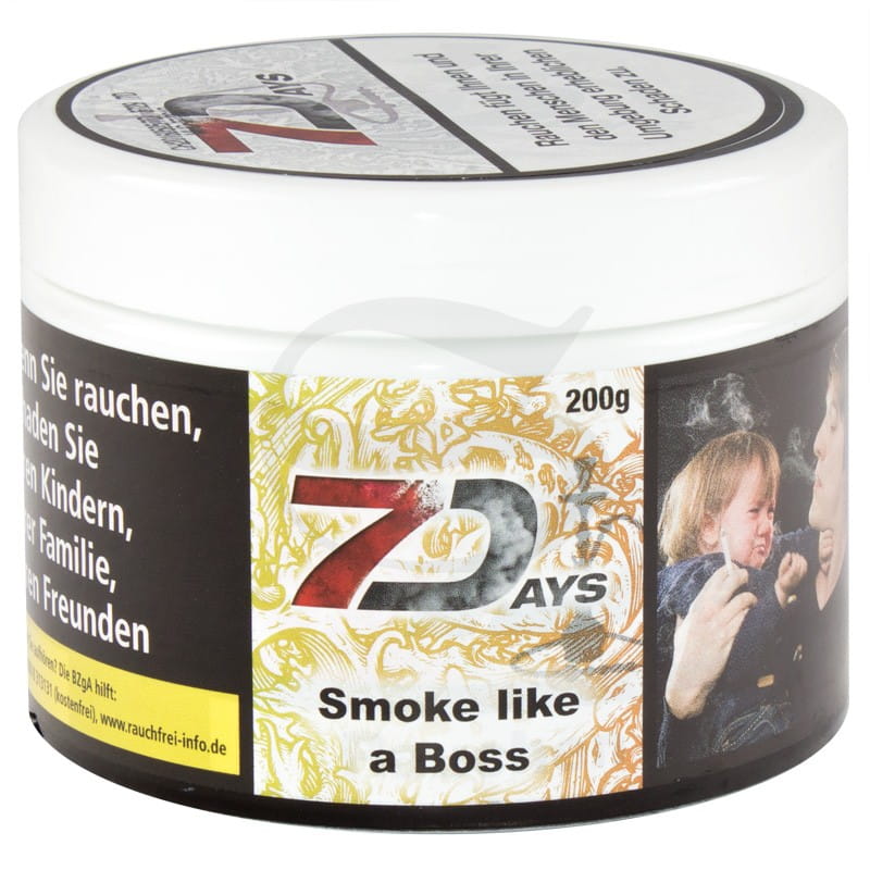 7 Days Tabak - Smoke Like a Boss 200 g unter Shisha Tabak / 7 Days Classic Tabak