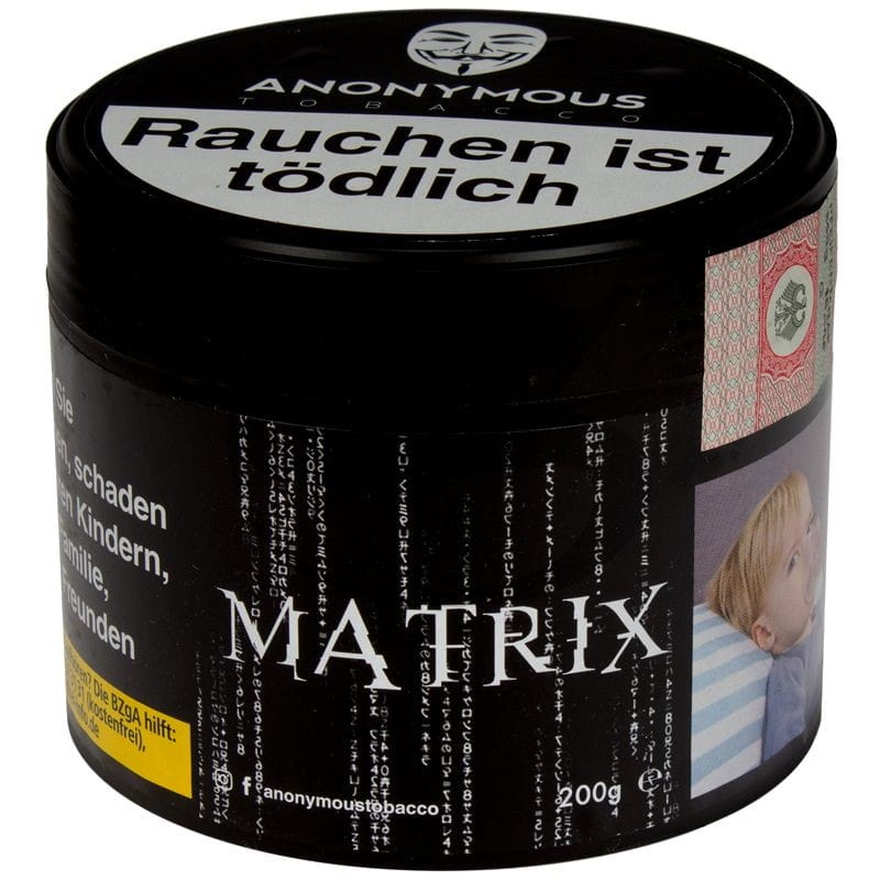 Anonymous Tabak Matrix 200 g Dose