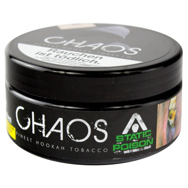 Chaos Tabak Static Poison 200 g Dose unter Shisha Tabak / Chaos Tabak