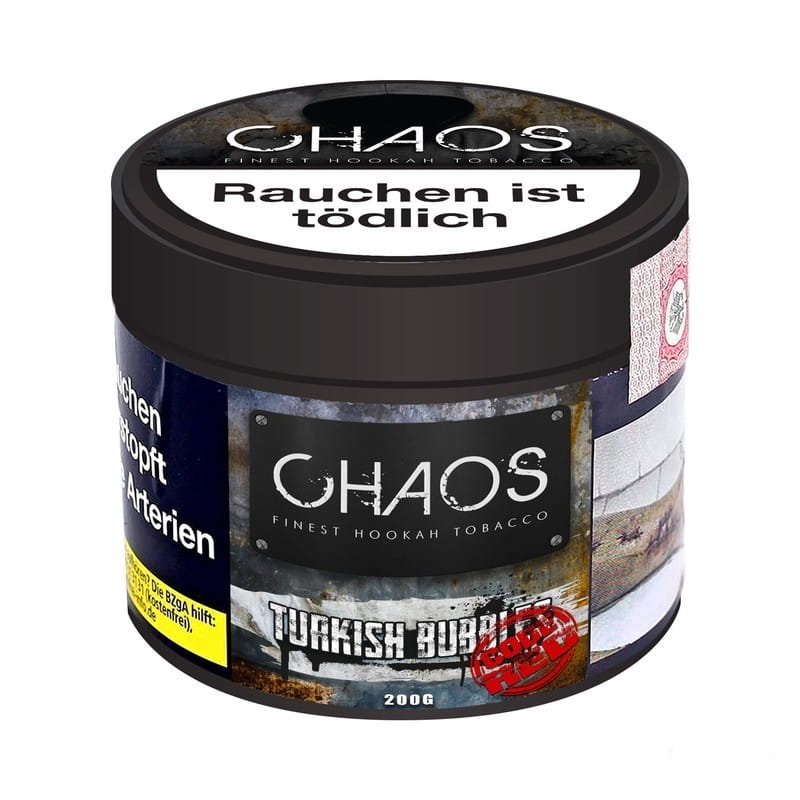 Chaos Tabak Turkish Bubbles Code Red 200 g unter Shisha Tabak / Chaos Tabak