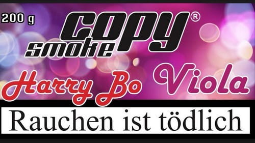 Copy Smoke Tabak - Harry Bo Viola 200g