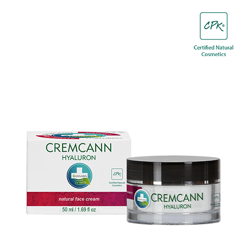 Cremcann Hyaluron Hautcreme mit Hanfsamenöl 50ml
