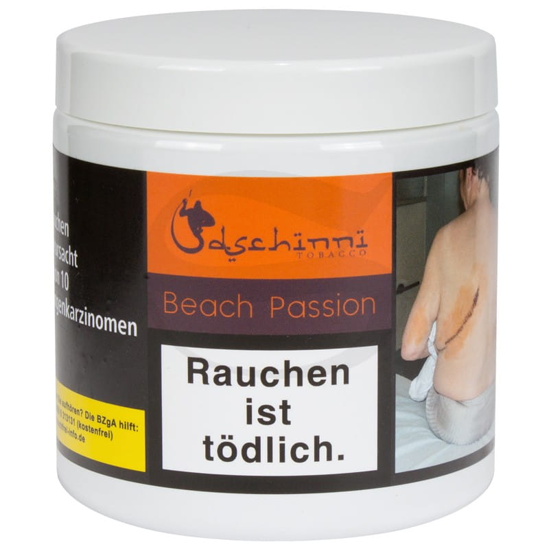 Dschinni Tabak Beach Passion 200 g Dose unter Shisha Tabak / Dschinni Tabak