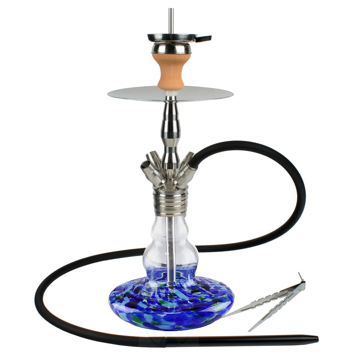 Genesis Shisha 450 Version 2 - Blue Bubbles