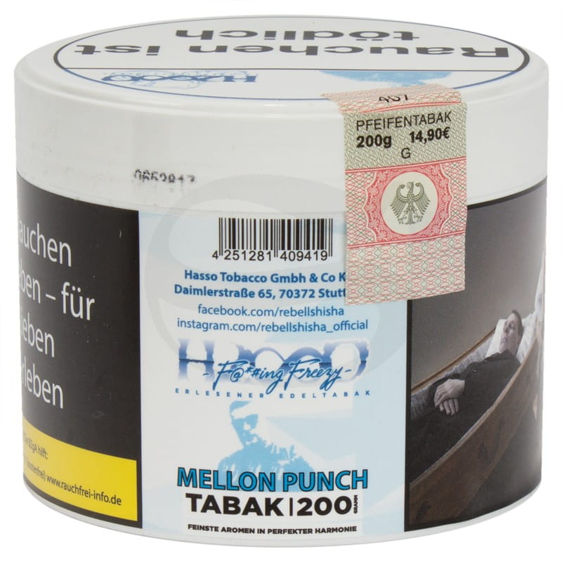 Hasso Tabak - Mellon Punch 200 g