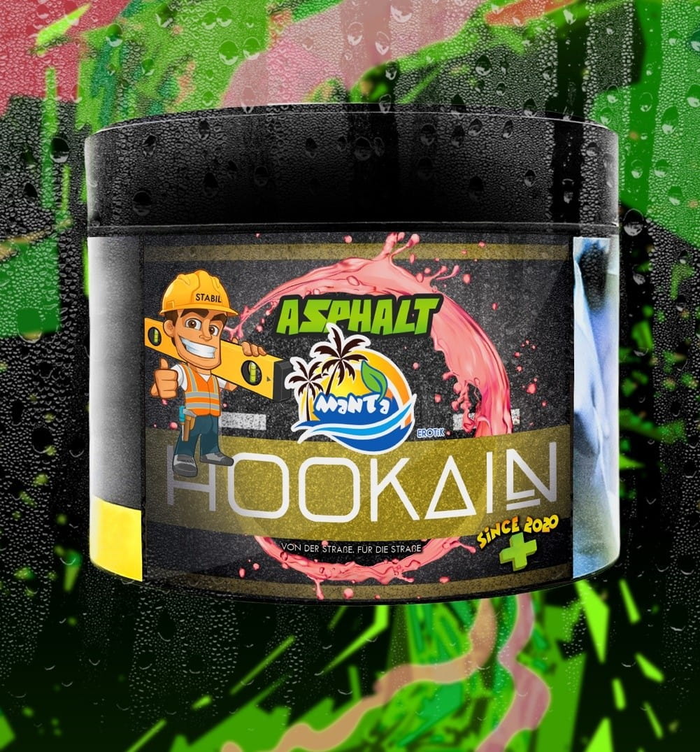 Hookain Tabak - Asphalt Manta Erotic 200 g