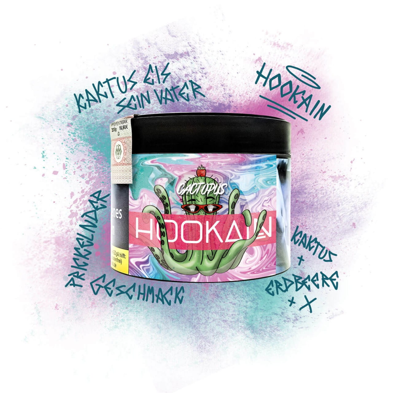 Hookain Tabak - Cactopus 200 g