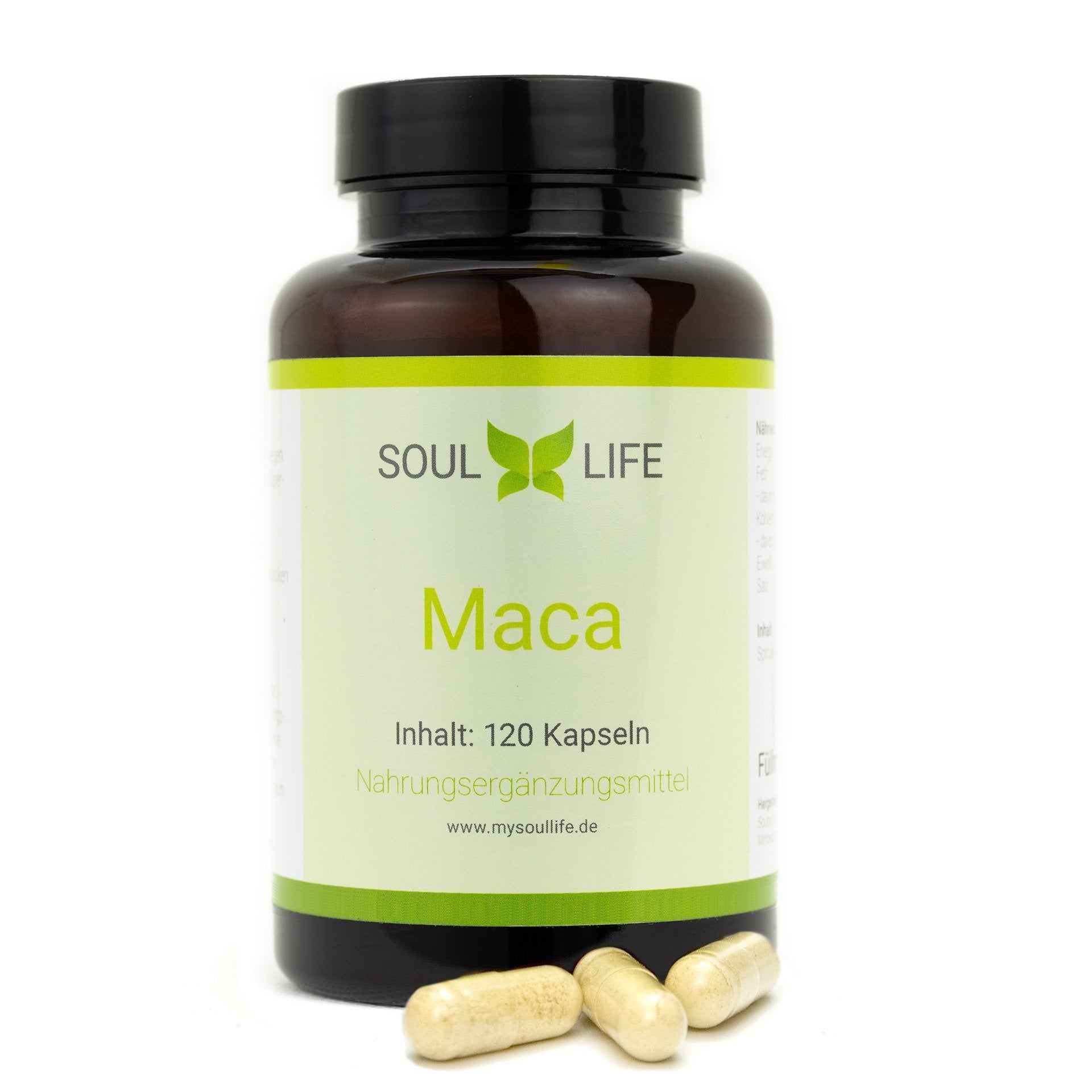 Maca 500 mg - 120 Kapseln unter Nahrungsergänzungsmittel