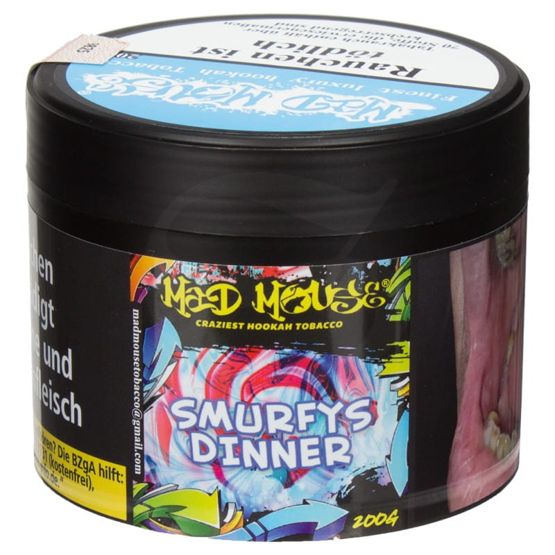 Mad Mouse Tabak - Smurfys Dinner 200 g