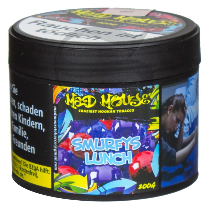Mad Mouse Tabak - Smurfys Lunch 200 g