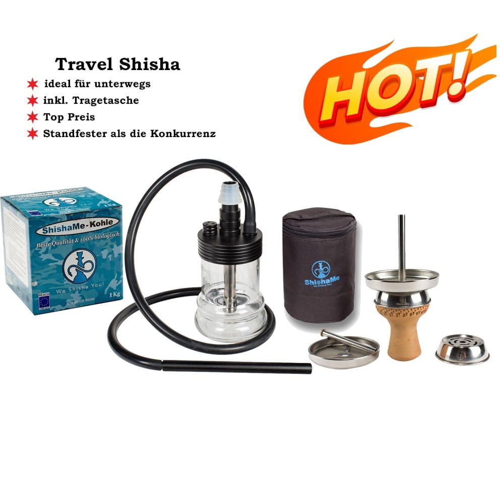 Pico Travel Shisha im SET - mit Tragetasche