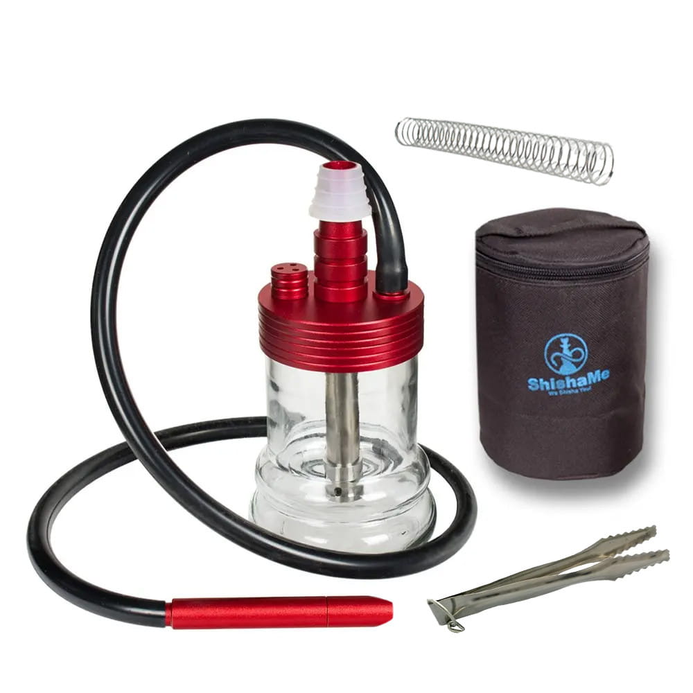 Pico Travel Shisha - mit Tragetasche Rot unter Shishas / Travel Shishas