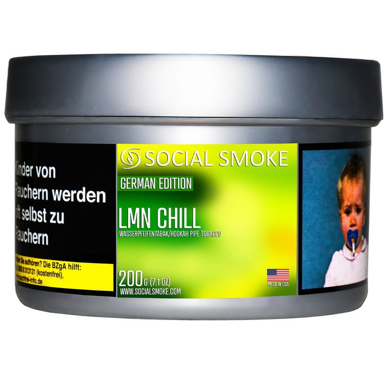 Social Smoke Tobacco - Lmn Chill 200 g