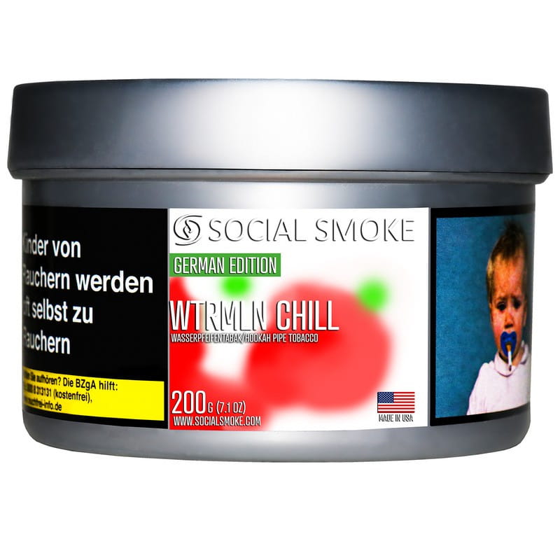 Social Smoke Tobacco - Wtrmln Chill 200 g