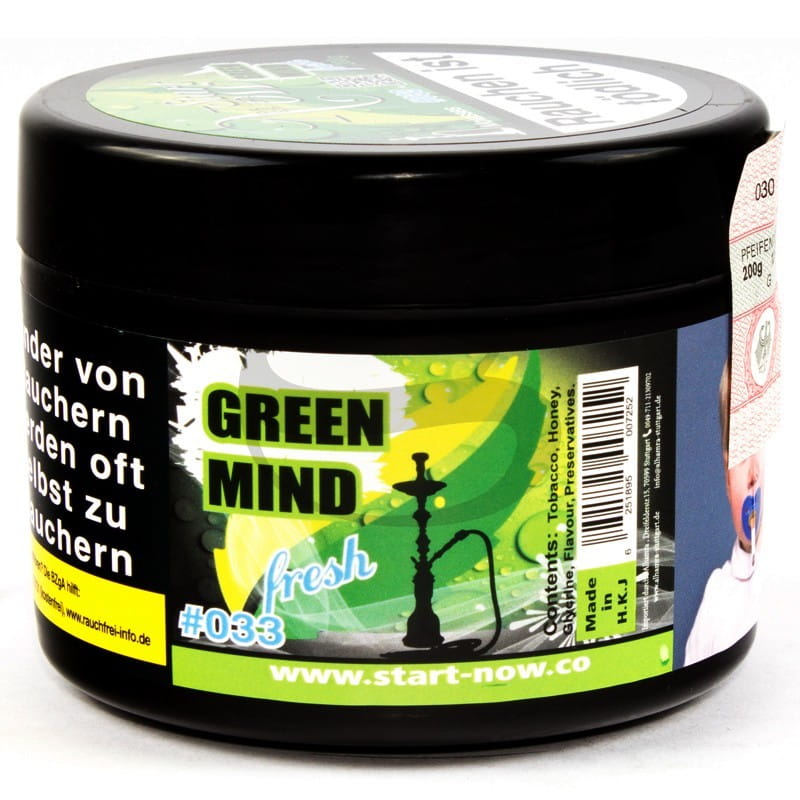 Start Now Gold Tabak - Green Mind Fresh 200 g