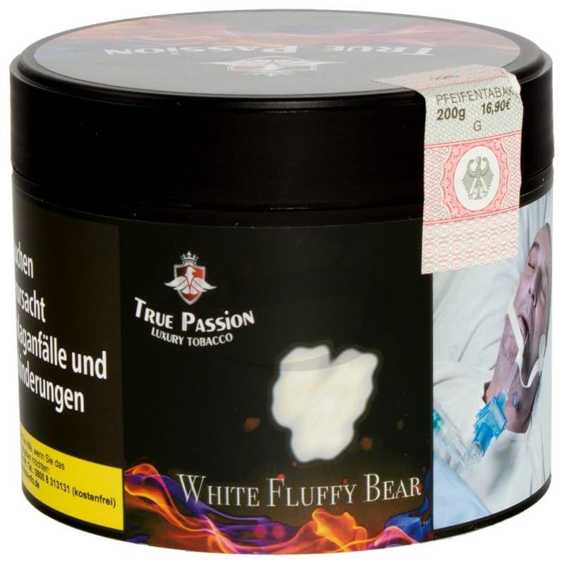 True Passion Tabak White Fluffy Bear 200g