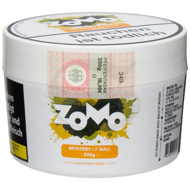 Zomo Tabak - Mystery of Bali 200 g unter Shisha Tabak / Zomo Tabak