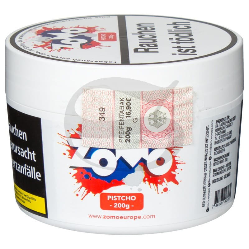 Zomo Tabak - Pistcho 200 g unter Shisha Tabak / Zomo Tabak