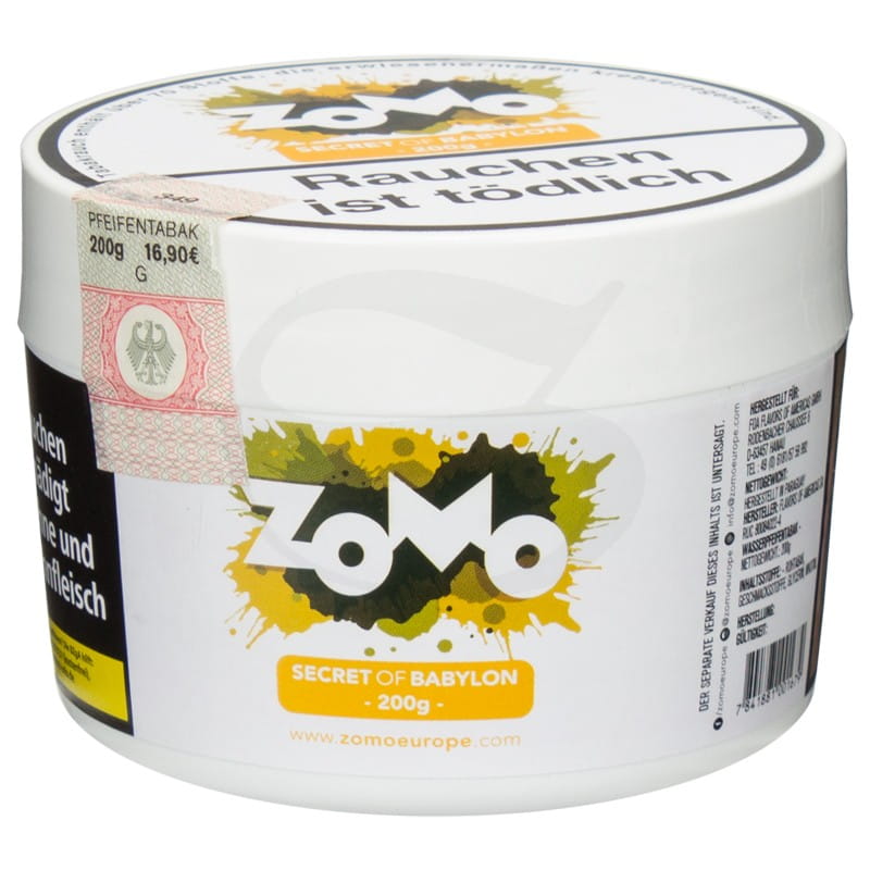 Zomo Tabak - Secret of Babylon 200g unter Shisha Tabak / Zomo Tabak